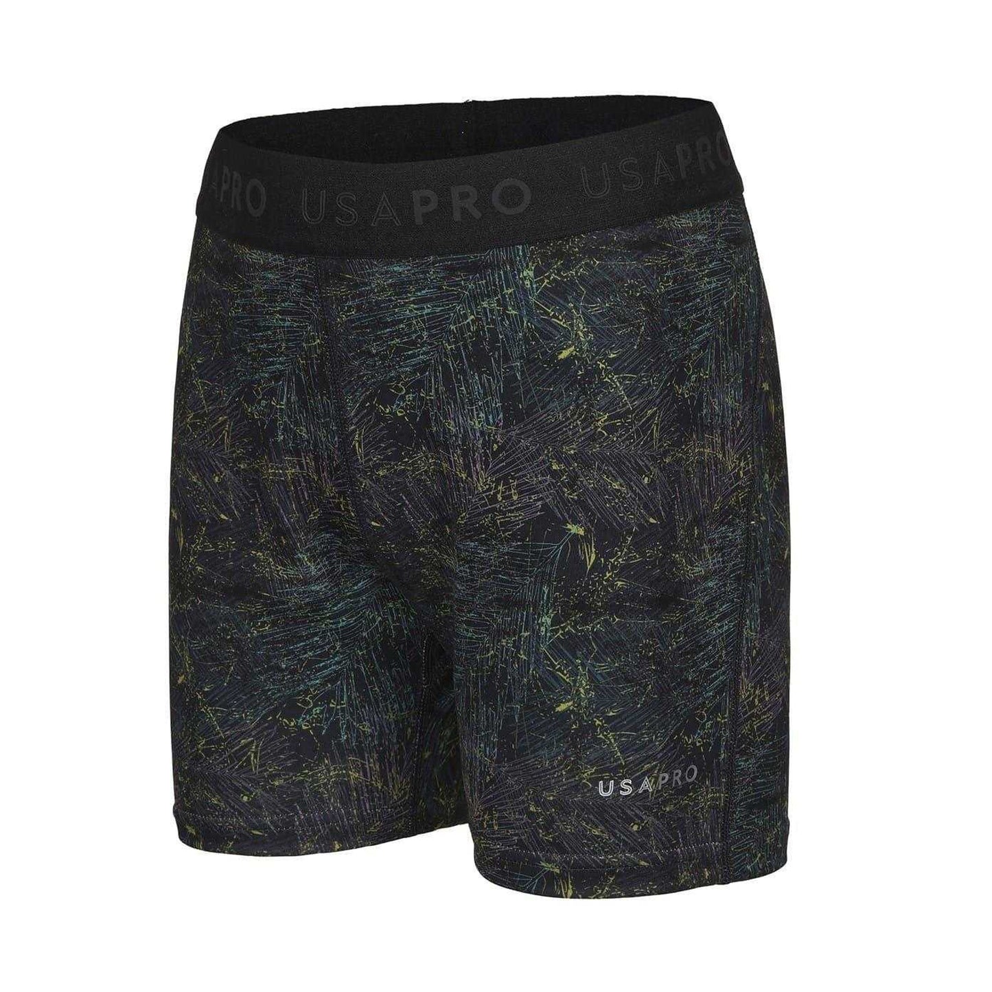 Multicoloured - Side - USA Pro Girls Pro Training Shorts