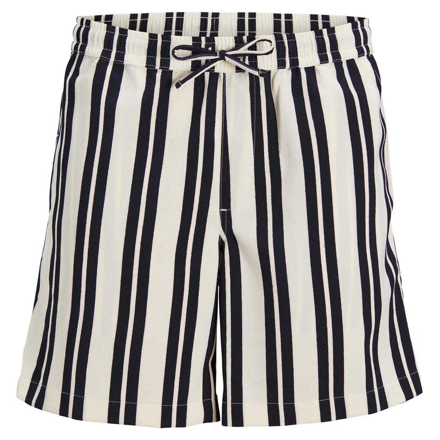 Sky Captain - Front - Jack And Jones Mens Vertical Stripe Chino Shorts