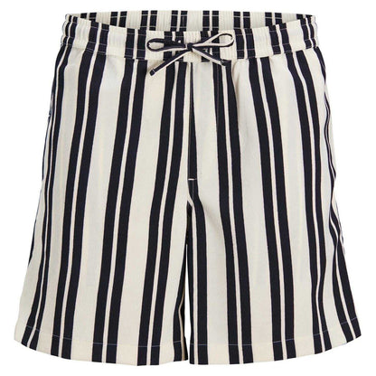 Sky Captain - Front - Jack And Jones Mens Vertical Stripe Chino Shorts