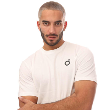 White - Side - Blood Brother Mens Core T-Shirt
