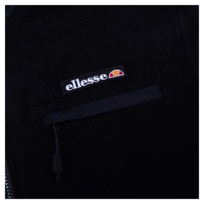 Black - Side - Ellesse Mens Maseben Fleece Jacket