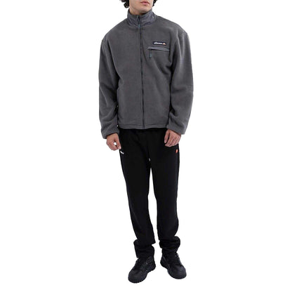 Dark Grey - Lifestyle - Ellesse Mens Maseben Fleece Jacket