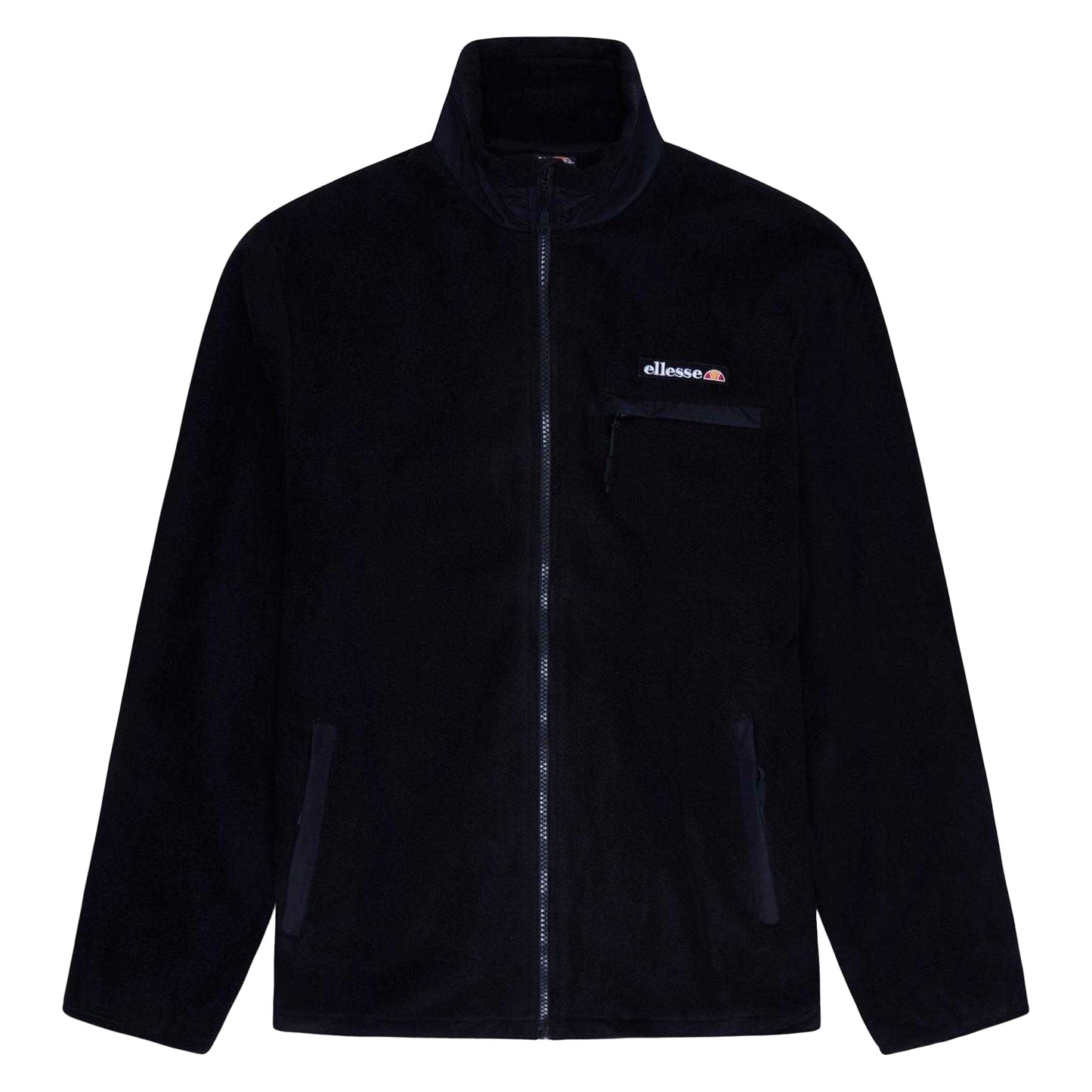 Black - Front - Ellesse Mens Maseben Fleece Jacket