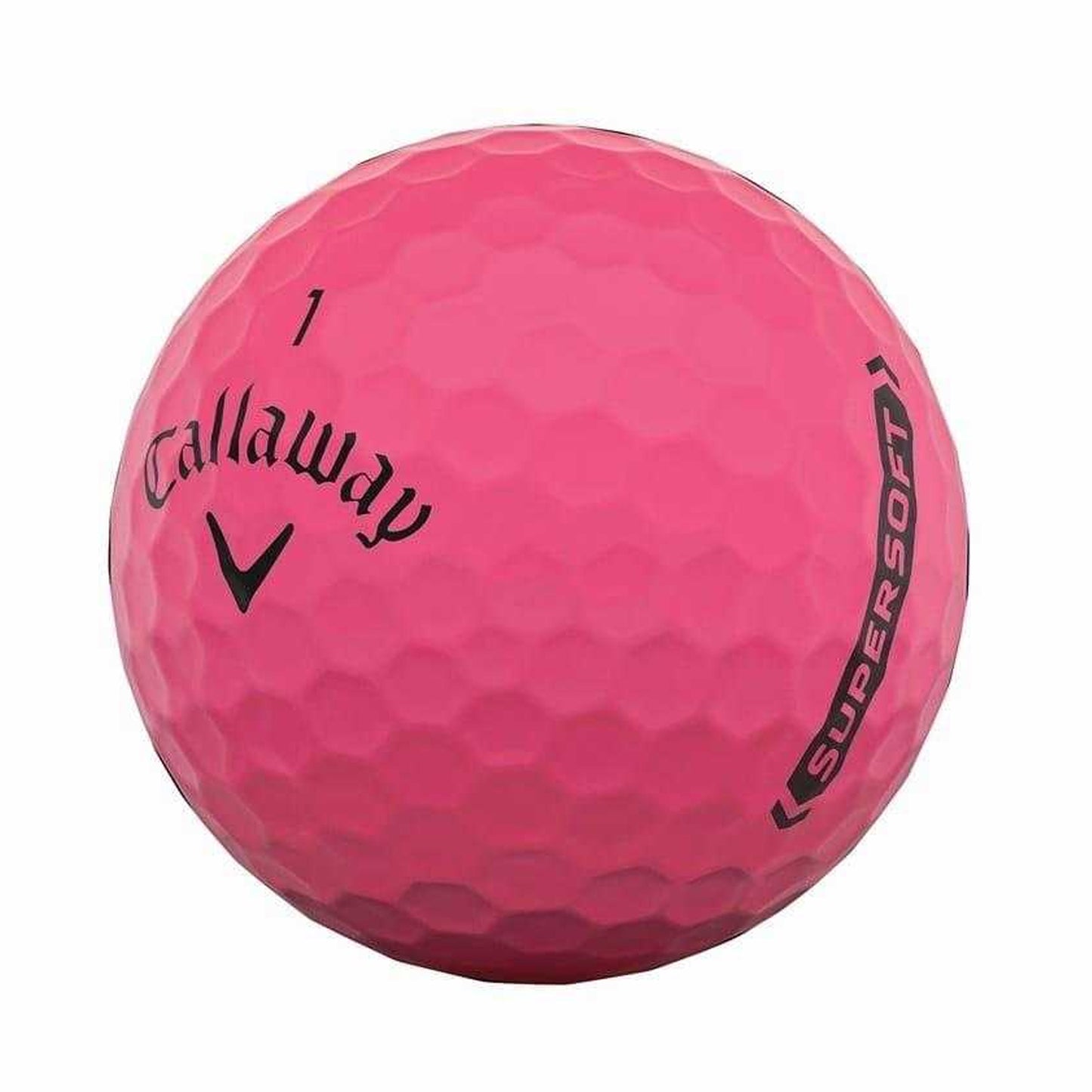 Pink - Back - Callaway Soft Golf Balls (Pack of 25)
