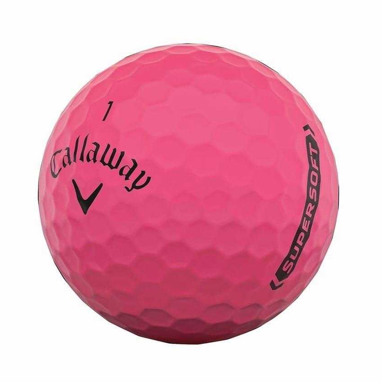 Pink - Back - Callaway Soft Golf Balls (Pack of 25)