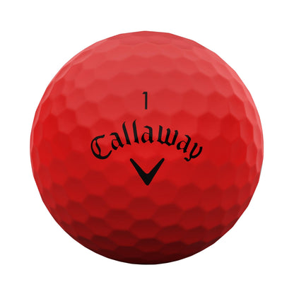 Red - Front - Callaway Soft Golf Balls (Pack of 25)