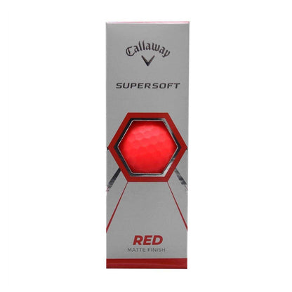 Red - Side - Callaway Soft Golf Balls (Pack of 25)
