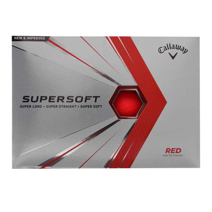 Red - Lifestyle - Callaway Soft Golf Balls (Pack of 25)