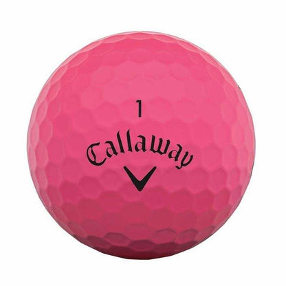 Pink - Front - Callaway Soft Golf Balls (Pack of 25)