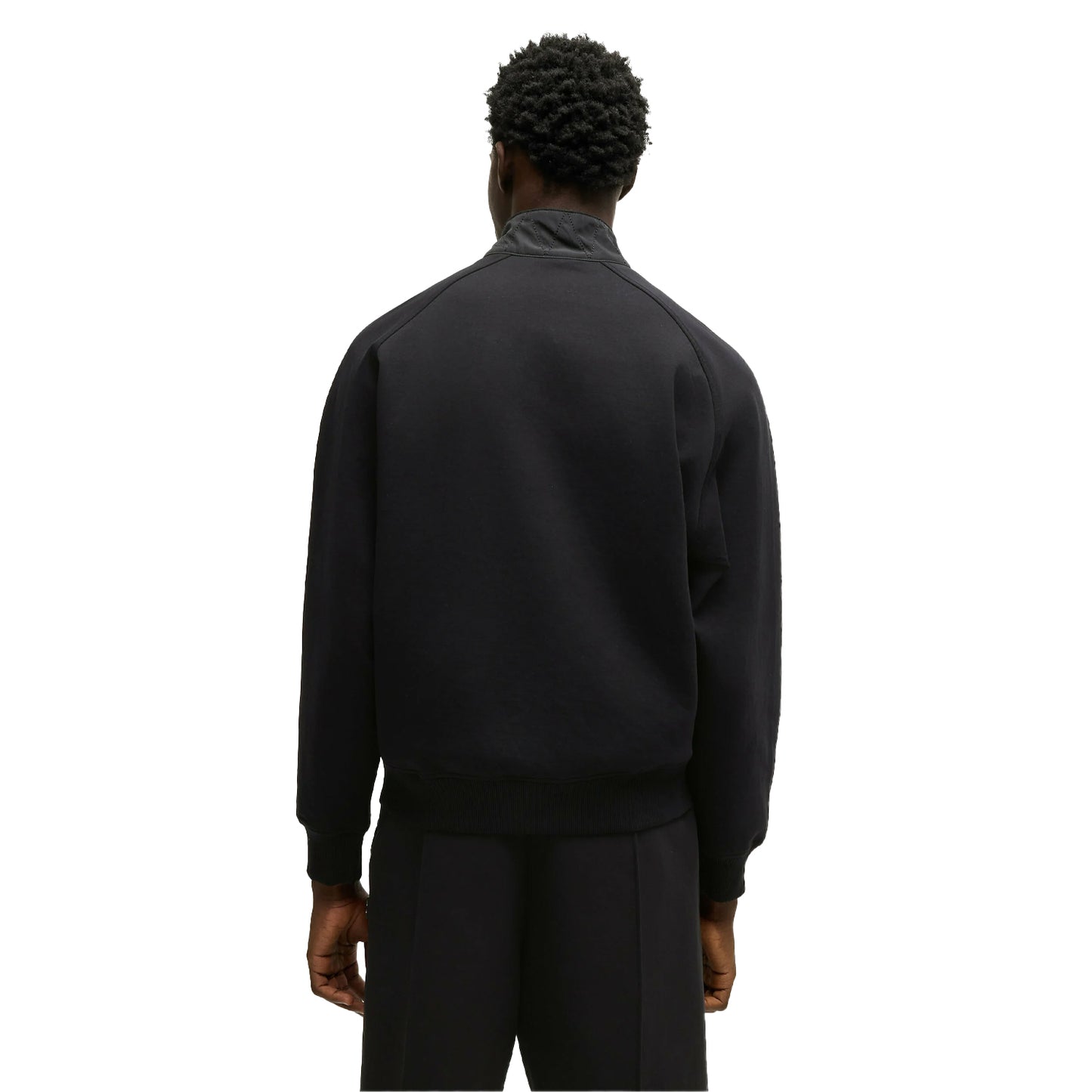 Black - Lifestyle - Hugo Mens Diwano Fleece Jacket