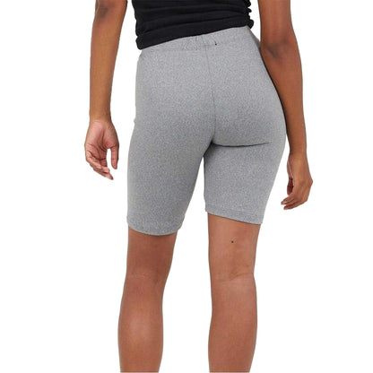 Grey Marl - Back - Brave Soul Womens-Ladies Snug Fit Cycling Shorts