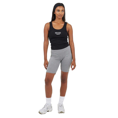 Grey Marl - Lifestyle - Brave Soul Womens-Ladies Snug Fit Cycling Shorts