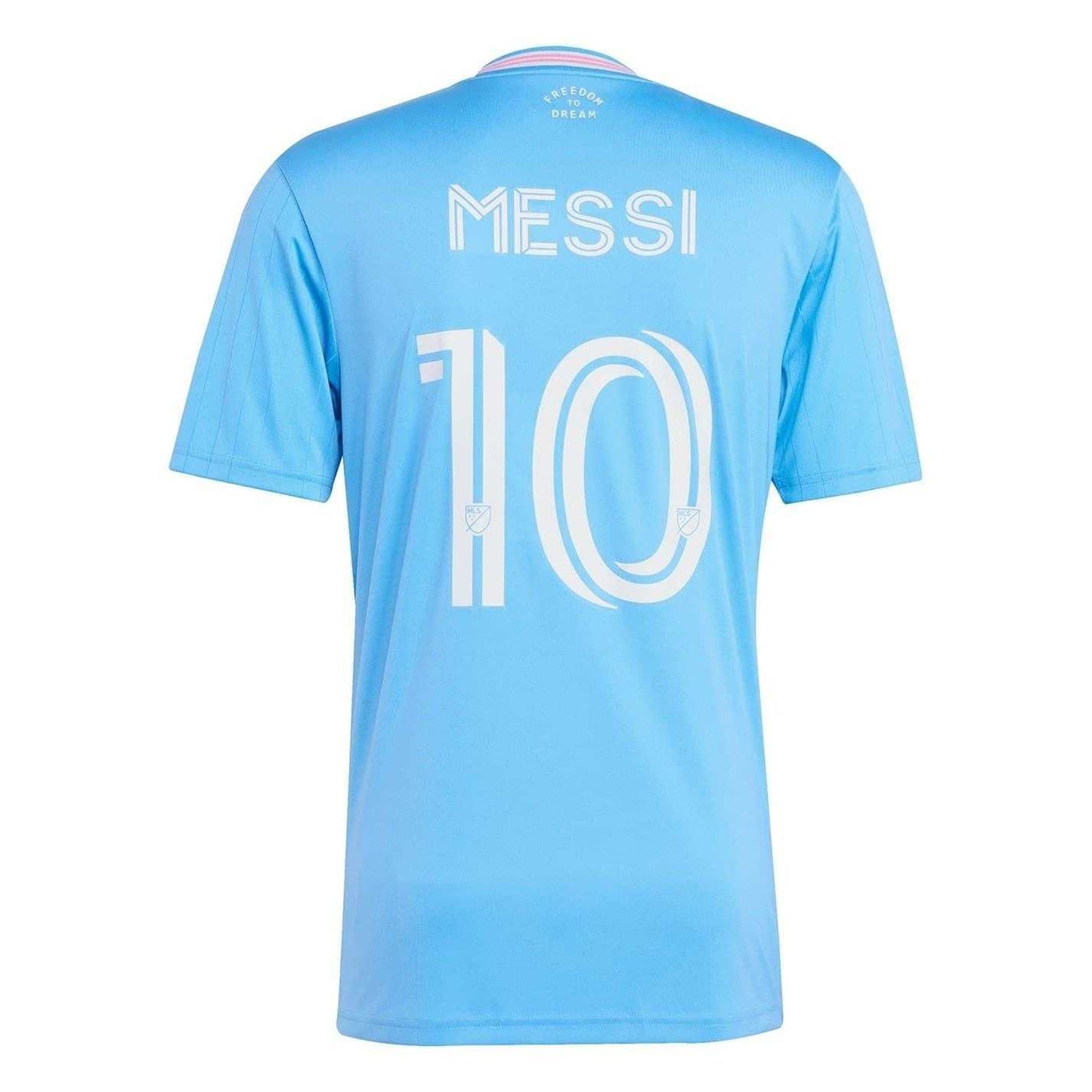 Blue - Back - Adidas Mens Messi 2025-226 Third Jersey