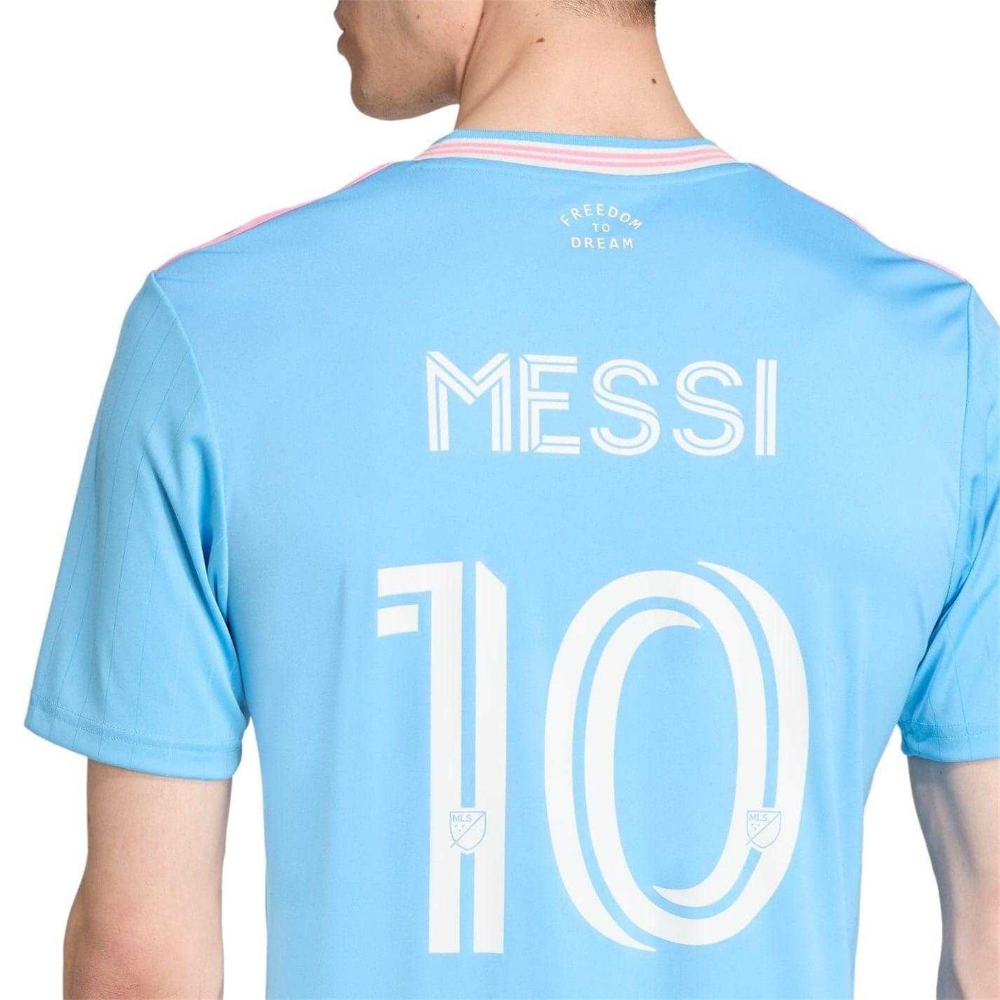 Blue - Side - Adidas Mens Messi 2025-226 Third Jersey