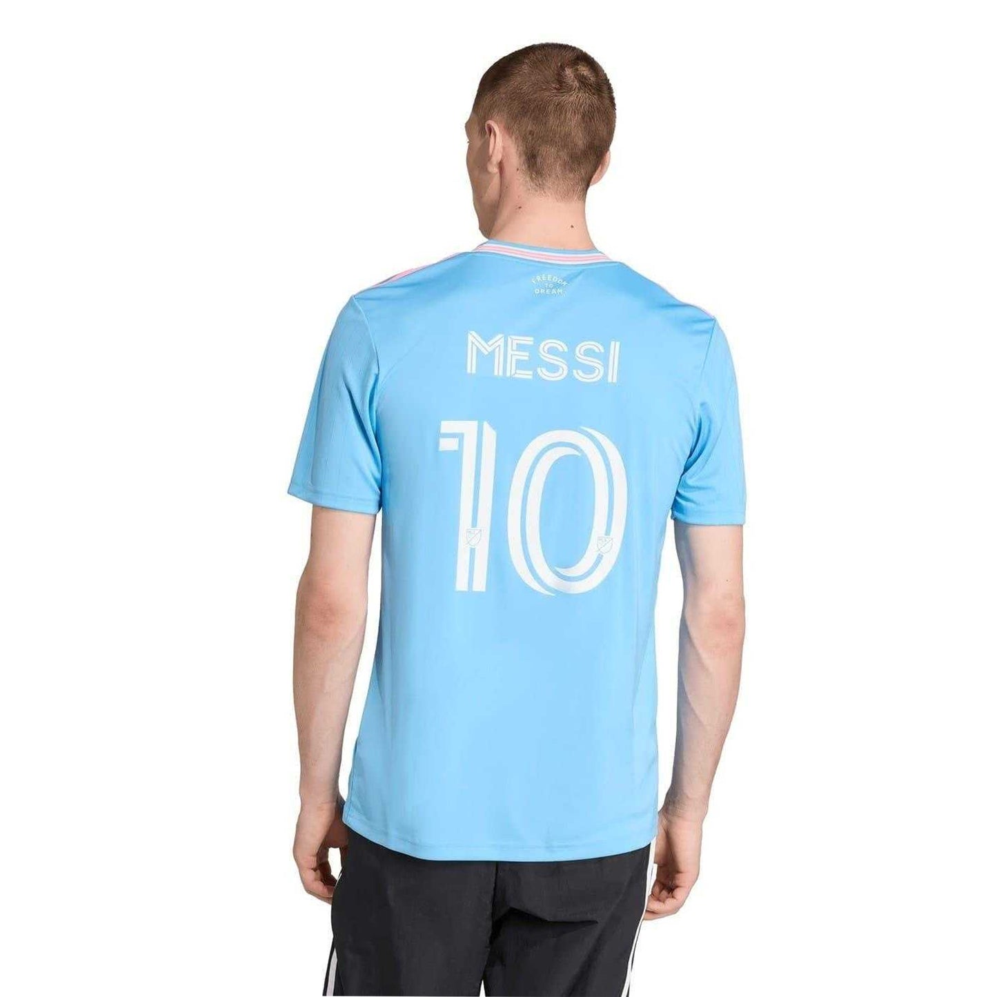 Blue - Pack Shot - Adidas Mens Messi 2025-226 Third Jersey