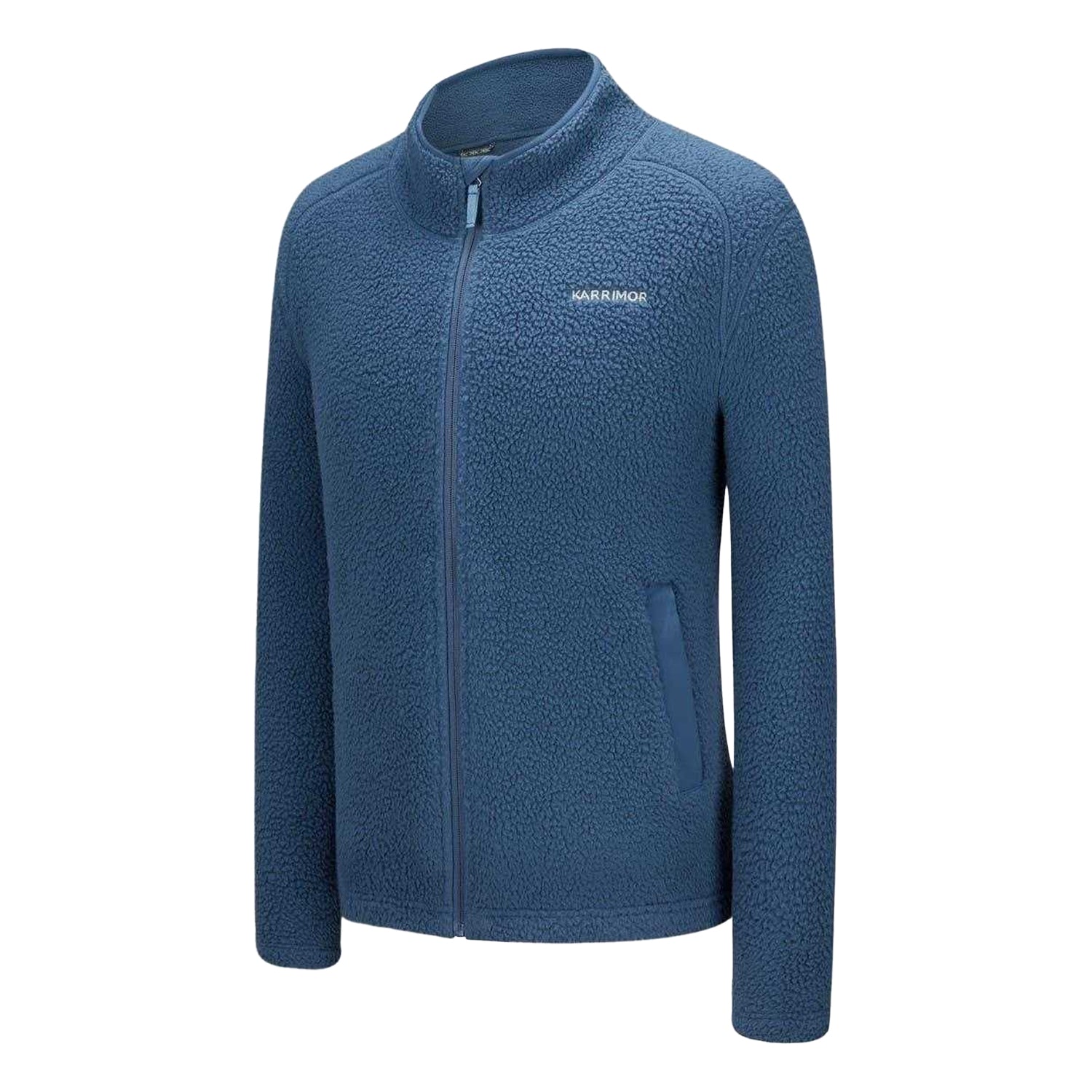 Blue - Side - Karrimor Mens Tundra Fleece Jacket