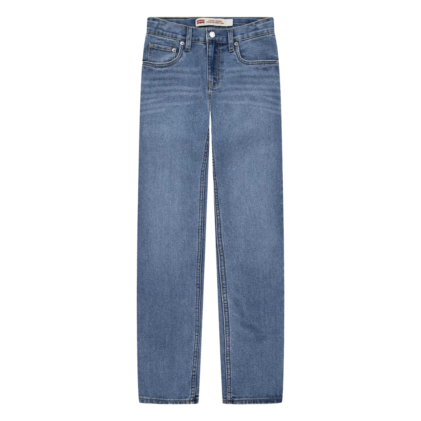 Basil Sky - Front - Levis Childrens-Kids 511 Denim Slim Jeans