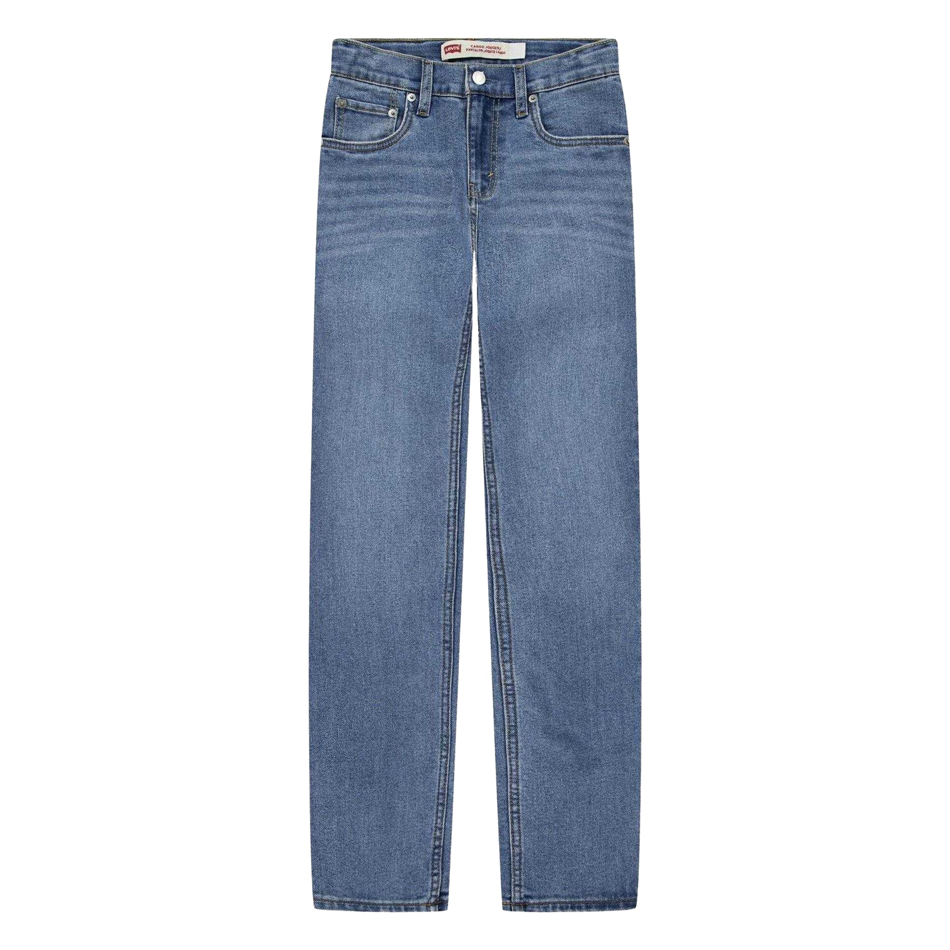 Basil Sky - Front - Levis Childrens-Kids 511 Denim Slim Jeans