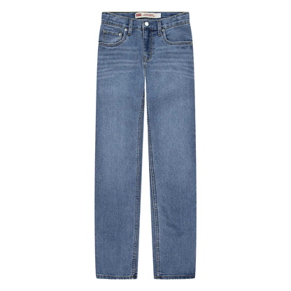 Basil Sky - Front - Levis Childrens-Kids 511 Denim Slim Jeans