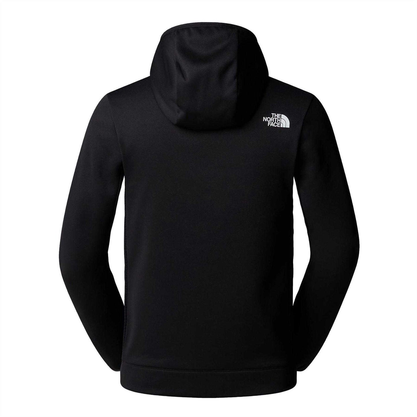 Black - Back - The North Face Mens Mountain Athletics Full Zip Hoodie