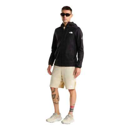 Black - Pack Shot - The North Face Mens Mountain Athletics Full Zip Hoodie