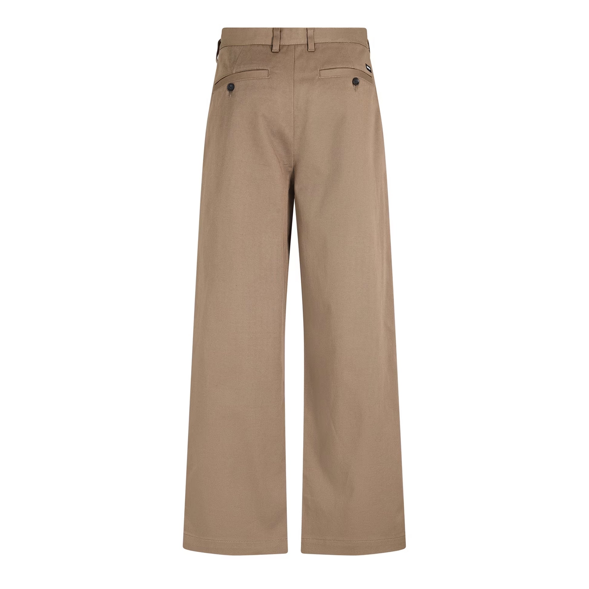 Brown - Back - Boss Mens Kaiden Trousers