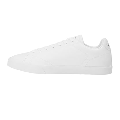 Off White - Back - Lacoste Mens Lerond Pro Logo Leather Trainers