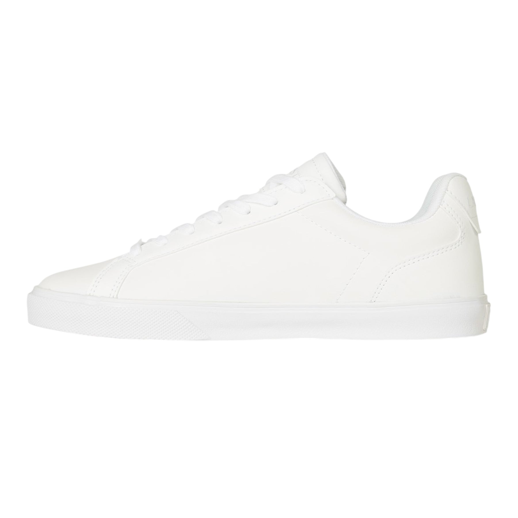 White - Side - Lacoste Mens Lerond Pro Logo Leather Trainers