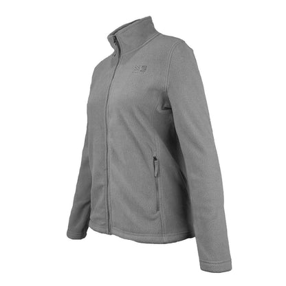 Grey - Side - Karrimor Womens-Ladies Fleece Jacket