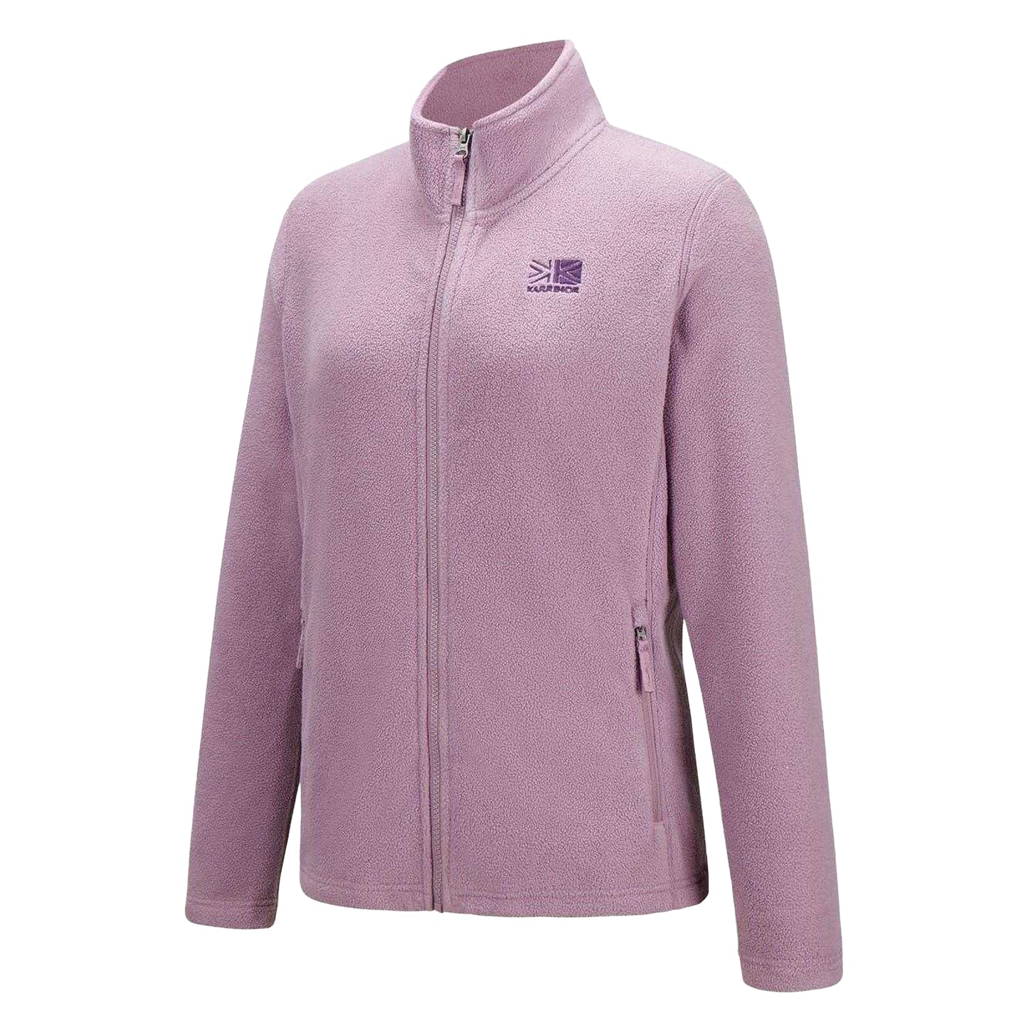 Dusky Pink - Side - Karrimor Womens-Ladies Fleece Jacket