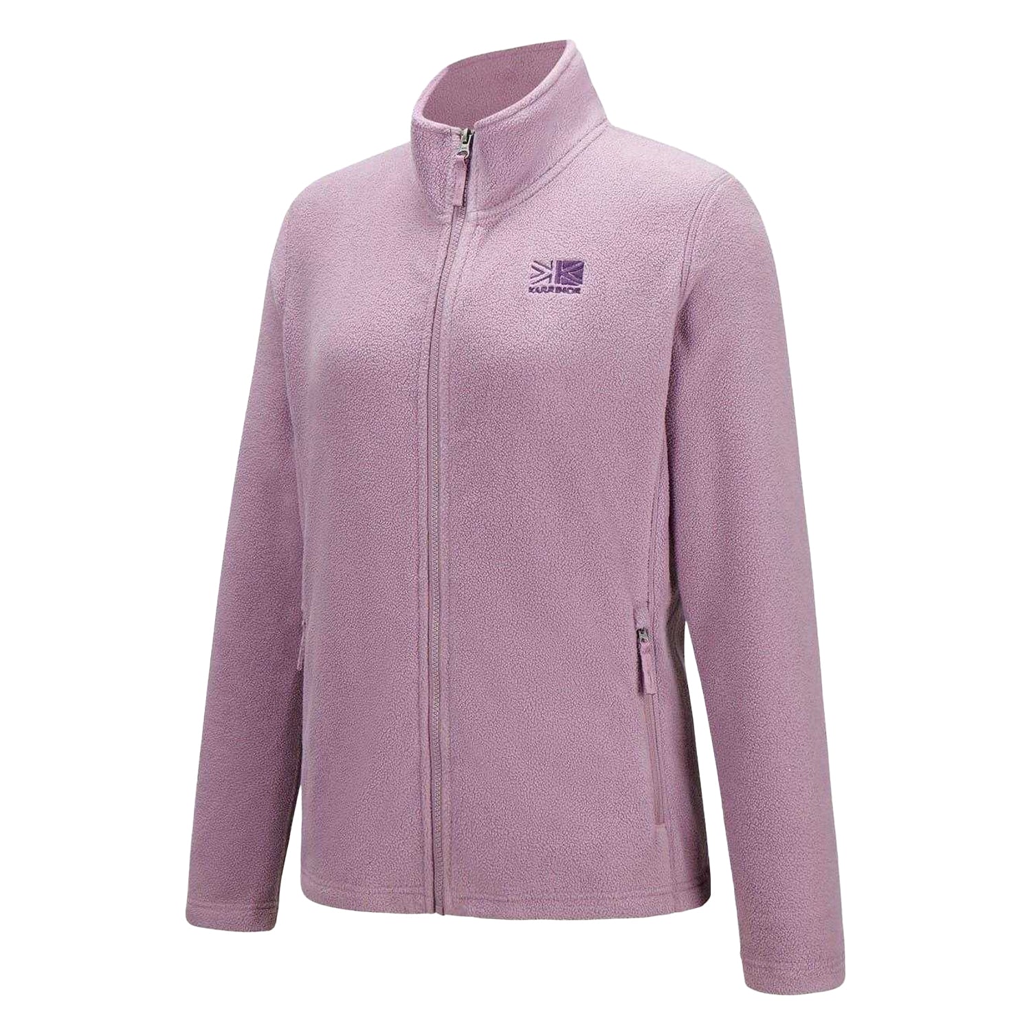 Dusky Pink - Side - Karrimor Womens-Ladies Fleece Jacket