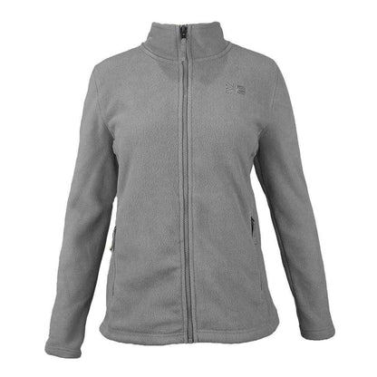 Grey - Front - Karrimor Womens-Ladies Fleece Jacket