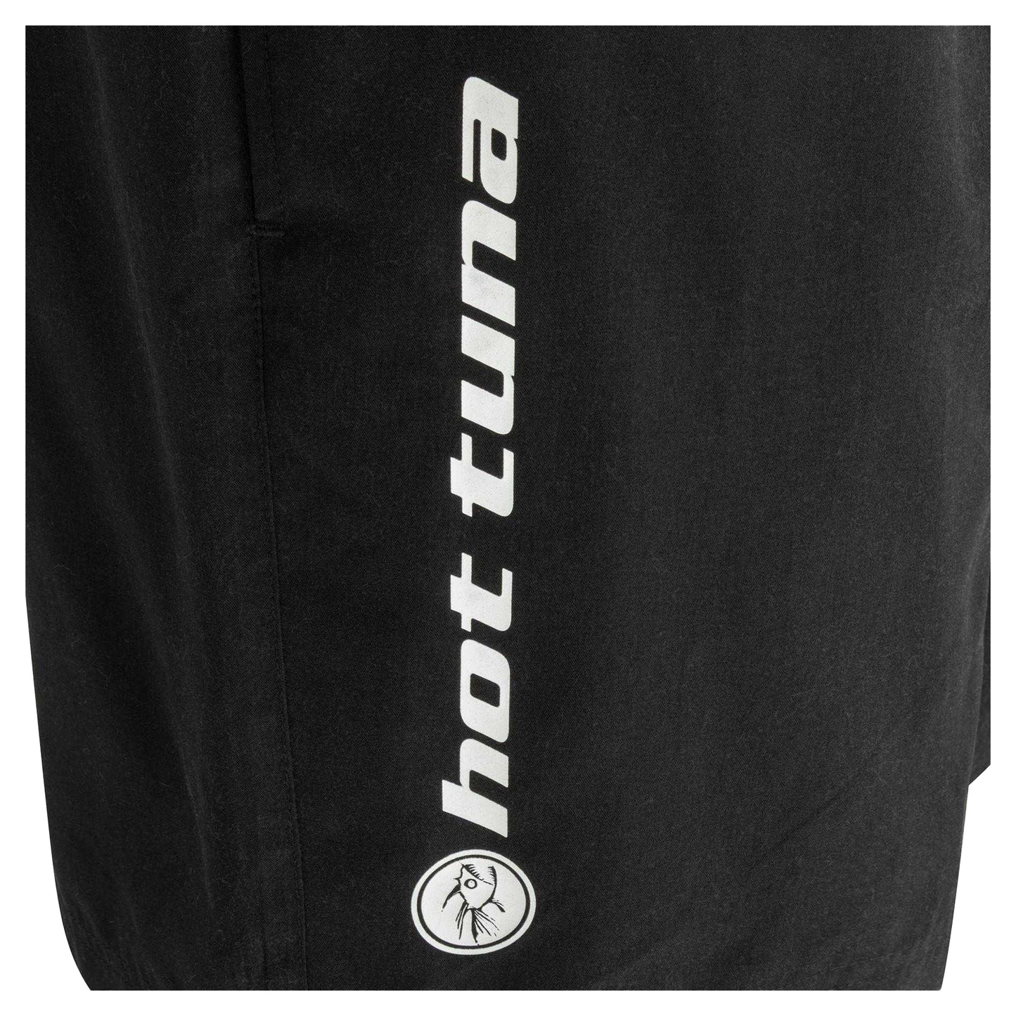 Black - Lifestyle - Hot Tuna Mens Plain Swim Shorts