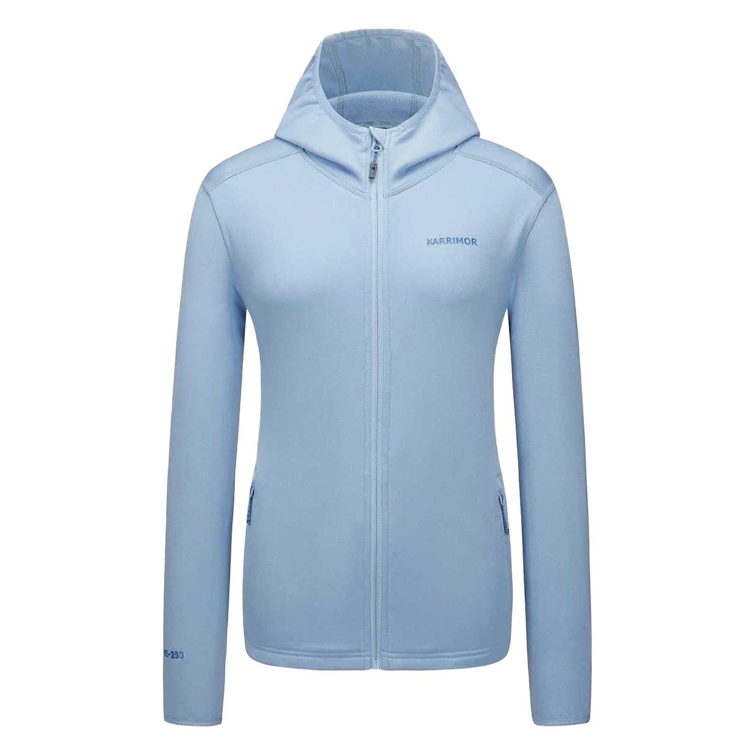 Blue - Front - Karrimor Womens-Ladies Helium Athletic Fleece Jacket
