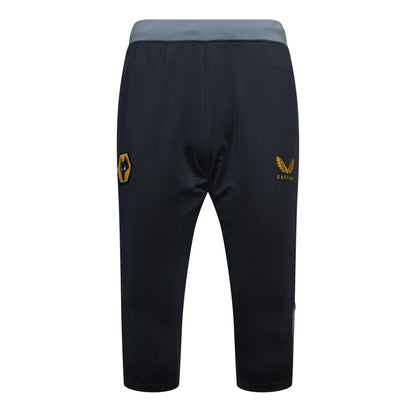 Tradewinds-Ebony - Front - Castore Mens Wolverhampton Wanderers FC Tracksuit Bottoms