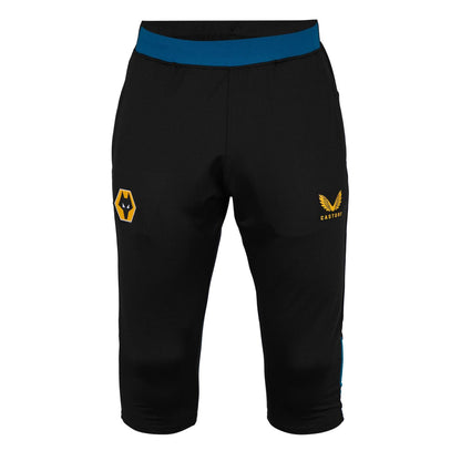 Caviar-Ink Blue - Front - Castore Mens Wolverhampton Wanderers FC Tracksuit Bottoms