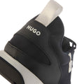 Dark Blue - Pack Shot - Hugo Mens Icelin Leather Running Trainers