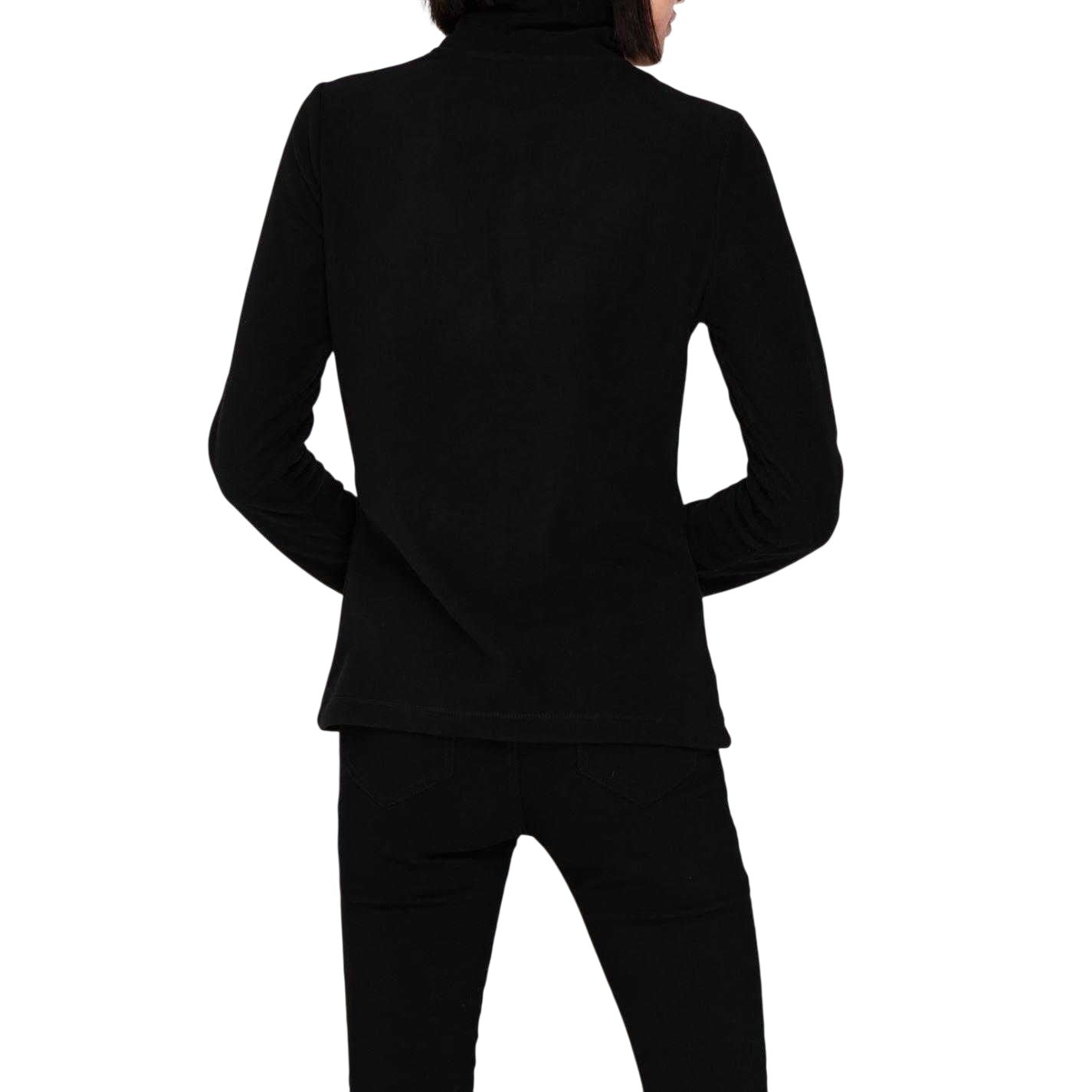Black - Lifestyle - Gelert Womens-Ladies Microfleece Fleece Top