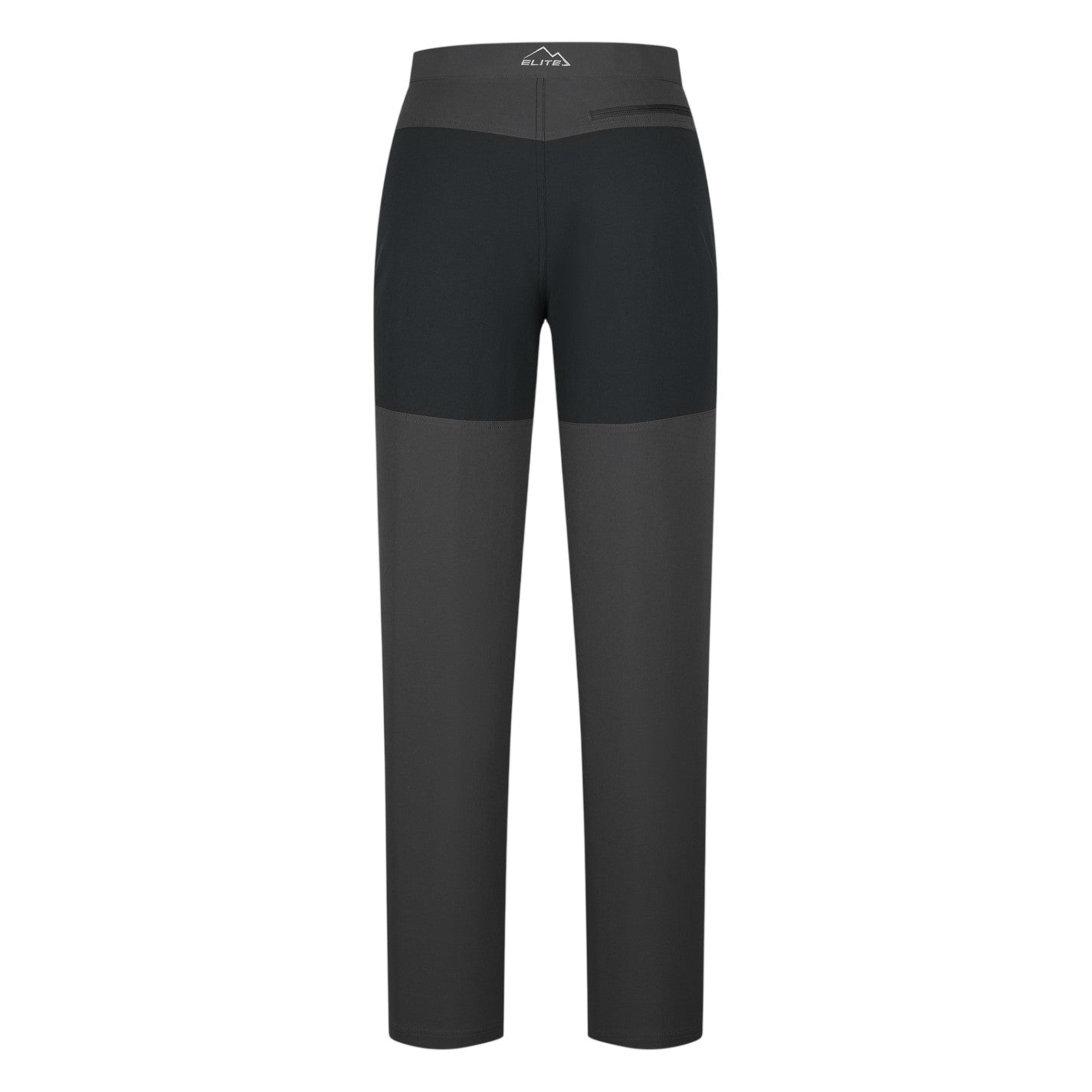 Grey-Black - Back - Karrimor Mens Hotrock Colour Block Straight Trousers