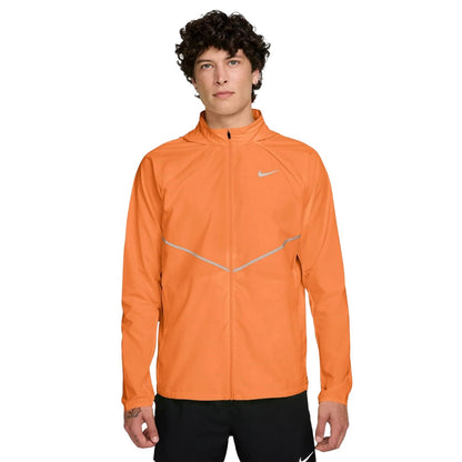 Orange - Front - Nike Mens Repel Miler Running Jacket