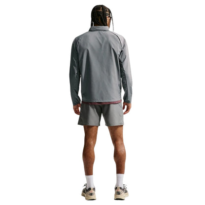 Dark Smoke Grey - Back - Nike Mens Repel Miler Running Jacket