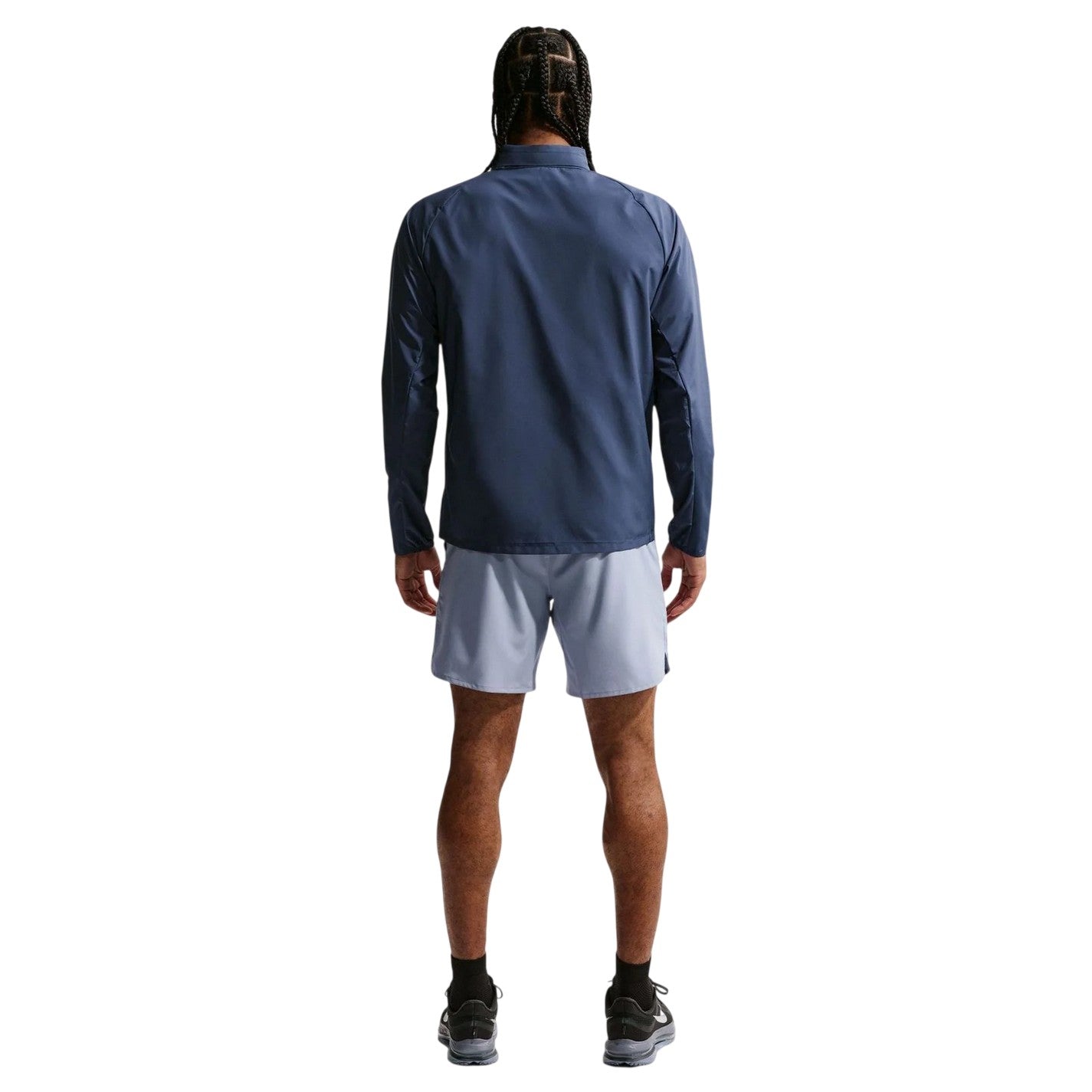 Midnight Navy - Back - Nike Mens Repel Miler Running Jacket
