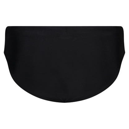 Black - Back - Reebok Mens Wells Swim Briefs