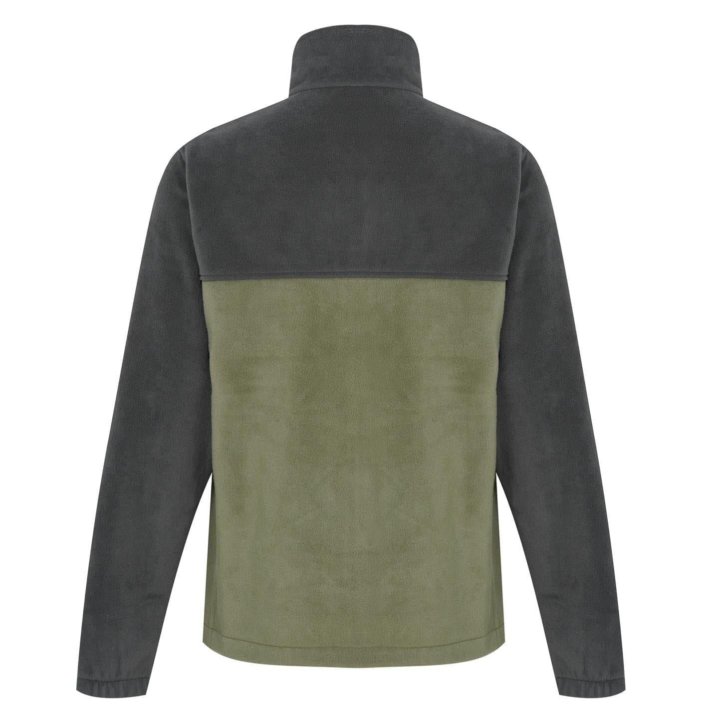 Shark Grey-Stone - Back - Columbia Mens Steens Walking Fleece Jacket