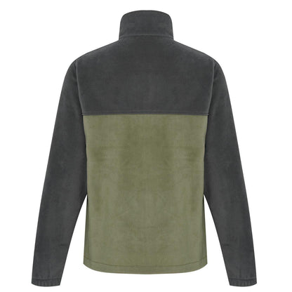 Shark Grey-Stone - Back - Columbia Mens Steens Walking Fleece Jacket
