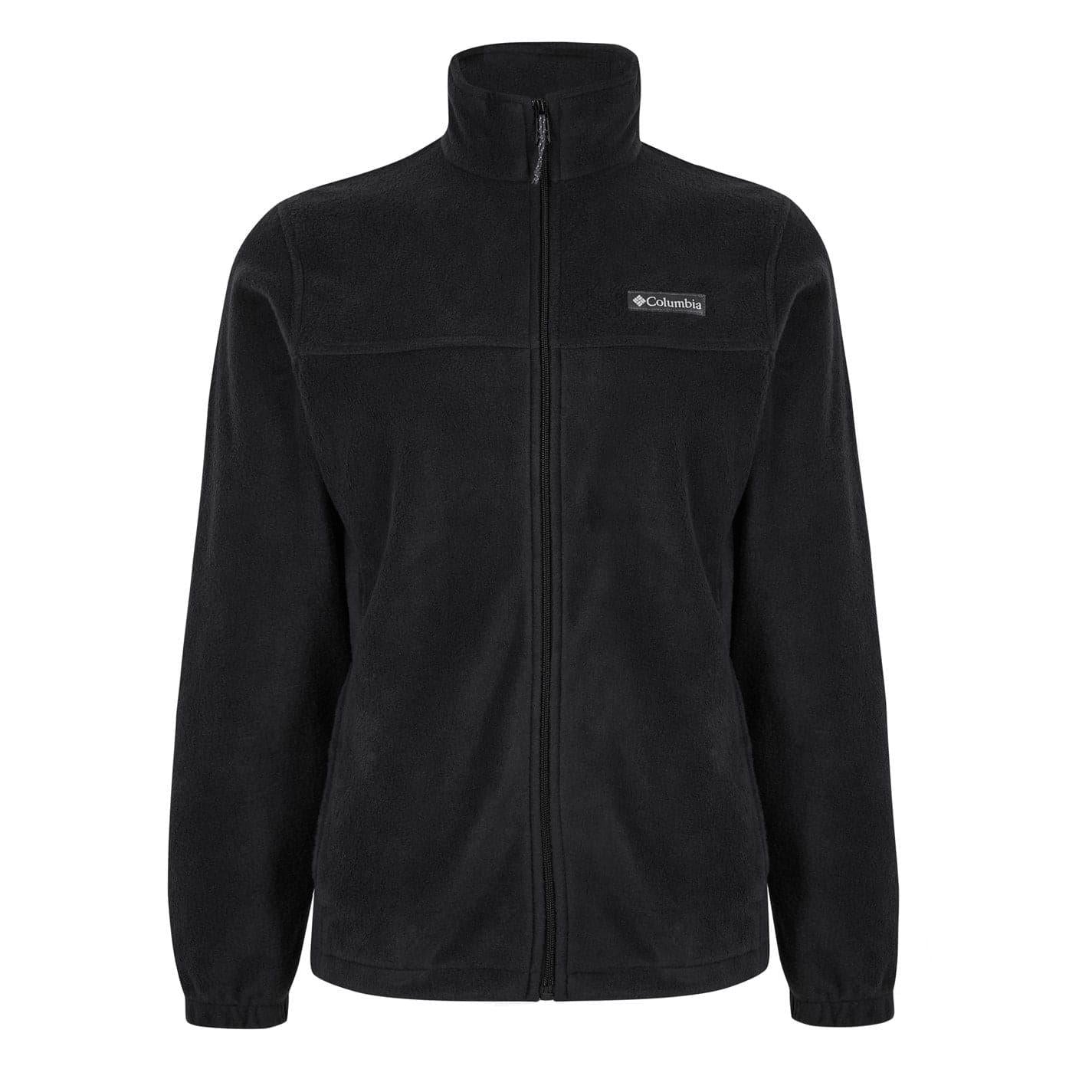 Black - Front - Columbia Mens Steens Walking Fleece Jacket