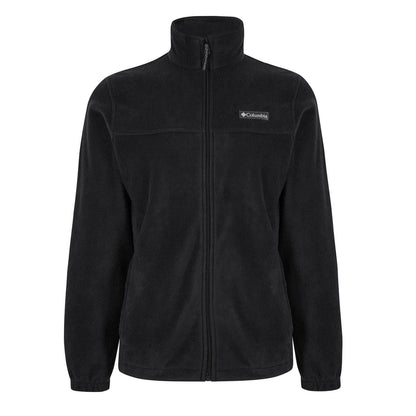 Black - Front - Columbia Mens Steens Walking Fleece Jacket