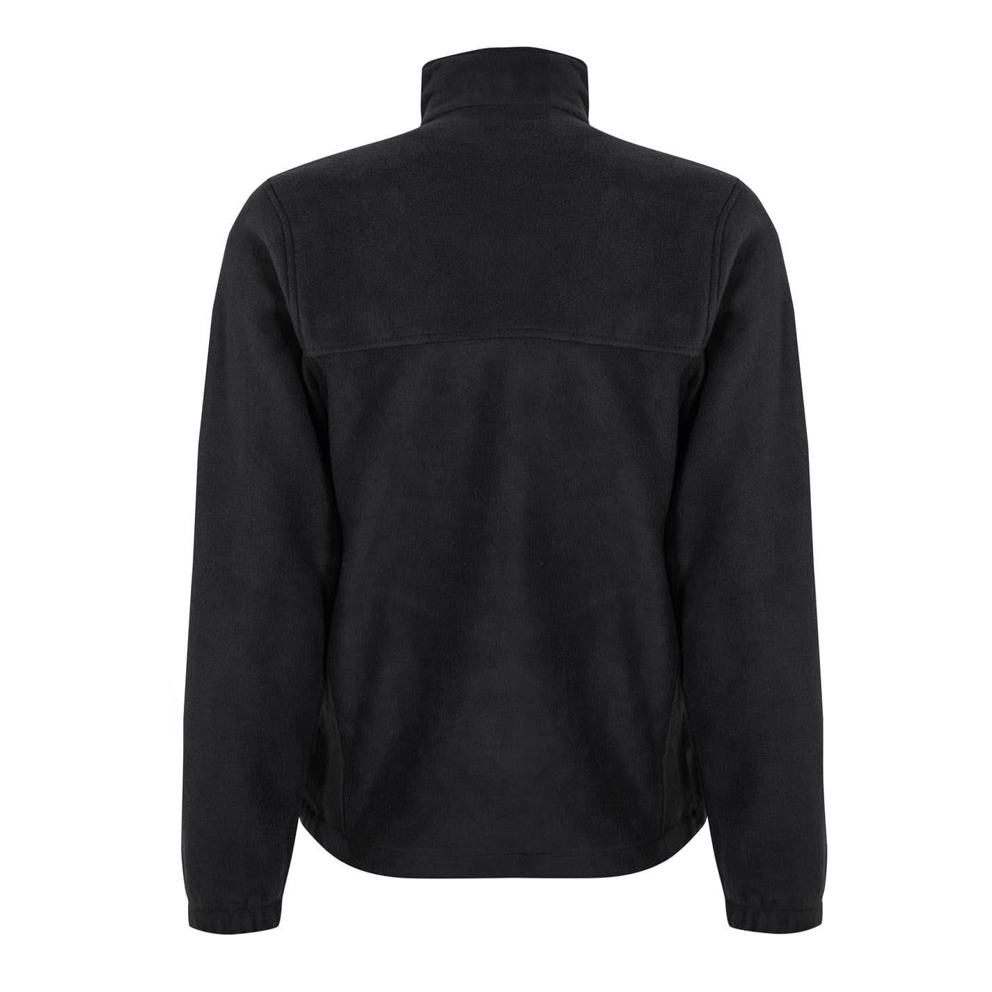 Black - Back - Columbia Mens Steens Walking Fleece Jacket