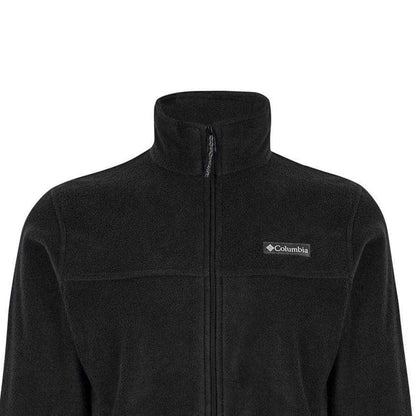 Black - Side - Columbia Mens Steens Walking Fleece Jacket