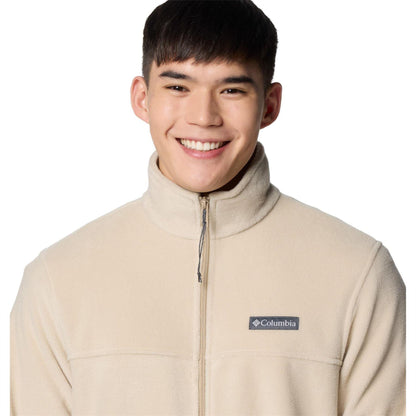 Brown - Side - Columbia Mens Steens Walking Fleece Jacket